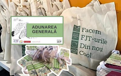 Am participat la FACEM FJT-URILE DIN NOU COOL (sesiuni de lucru, networking și informare), precum și la ADUNAREA GENERALĂ A FNT (2023)