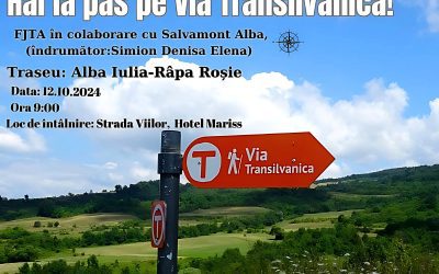 Hai cu noi la pas pe VIA TRANSILVANICA ! (2024)