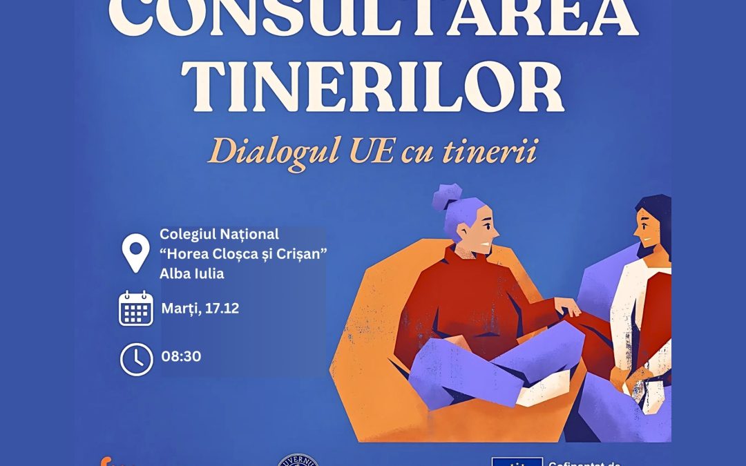 Co-organizăm CONSULTARE CU TINERII | Alba (2024)