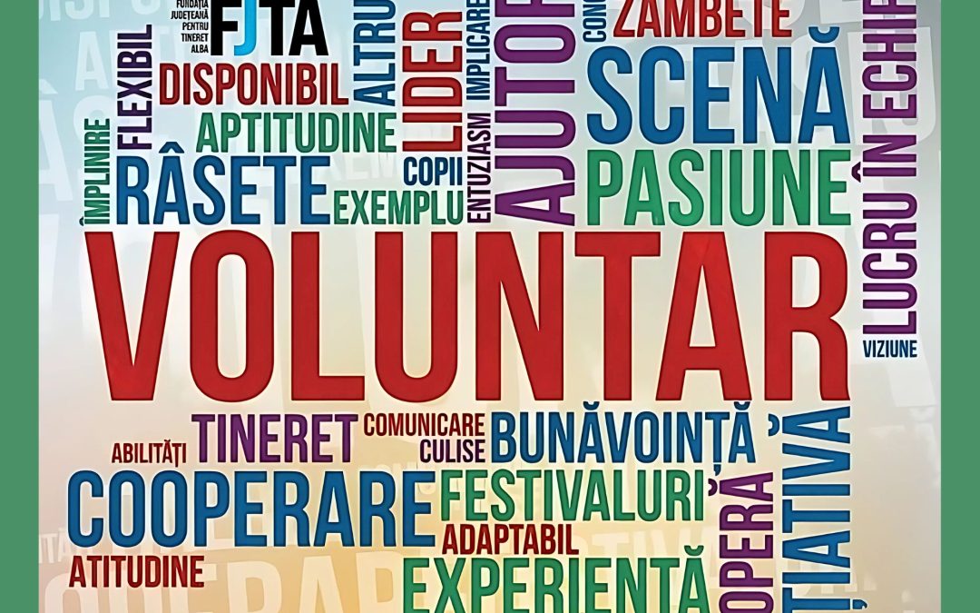 Recrutăm VOLUNTARI (2024)